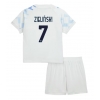 Maglie da calcio Inter Milan Piotr Zielinski #7 Seconda Maglia Bambino 2025-26 Manica Corta + Pantaloni corti)